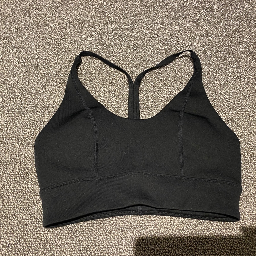 NWOT - LazyPants Black Sports Bra